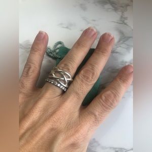 VGUC Tiffany Celtic Silver ring size 7
